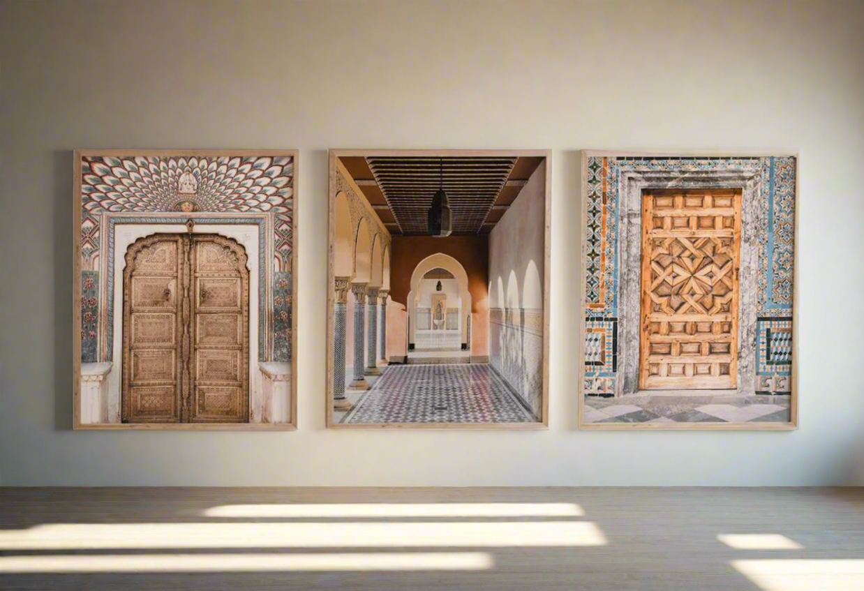 PACK 3 TABLEAUX Morocco Prints, Moroccan Art, Poster