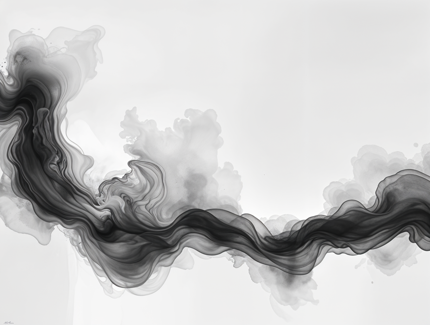 Black watercolor oil painting background